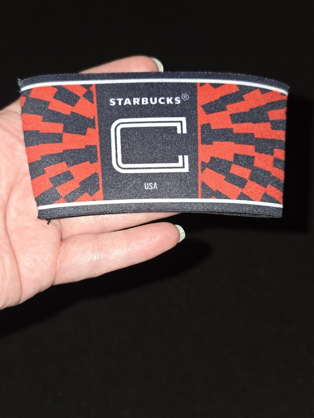 Starbucks 2026 FIFA World Cup Soccer Drink Sleeve USA Captain America Futbol